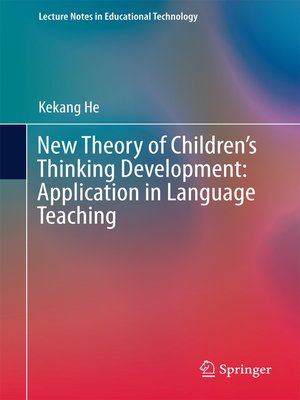 cover image of New Theory of Children's Thinking Development